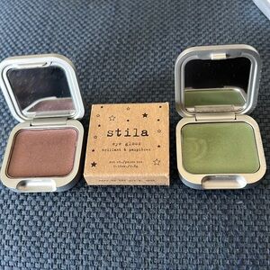 Stila eye gloss brillant a paupieres 2pcs colors : lame and neon green